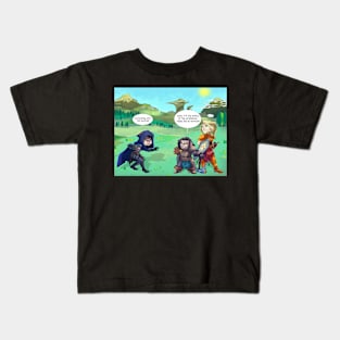 Slip Into Shadows Kids T-Shirt